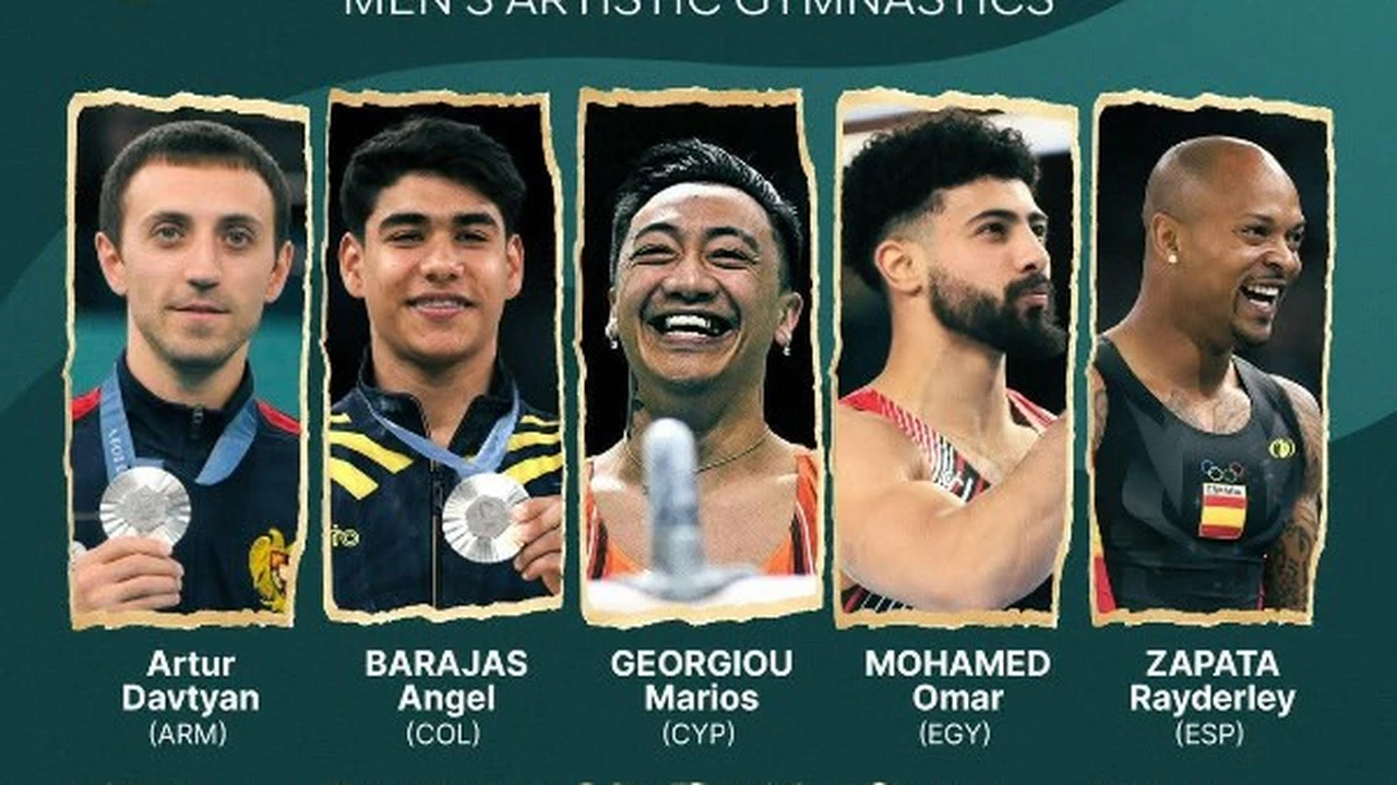 17 بطلا ولاعبا أولمبيا يشاركون في منافسات بطولة العالم للجمباز الفني القاهرة 2026